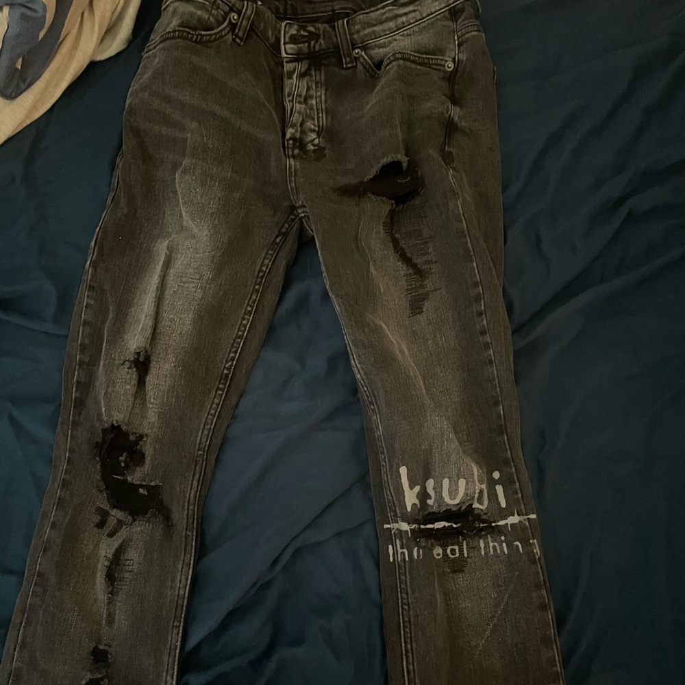 Ksubi Van Winkle Angst Thrashed Jeans!